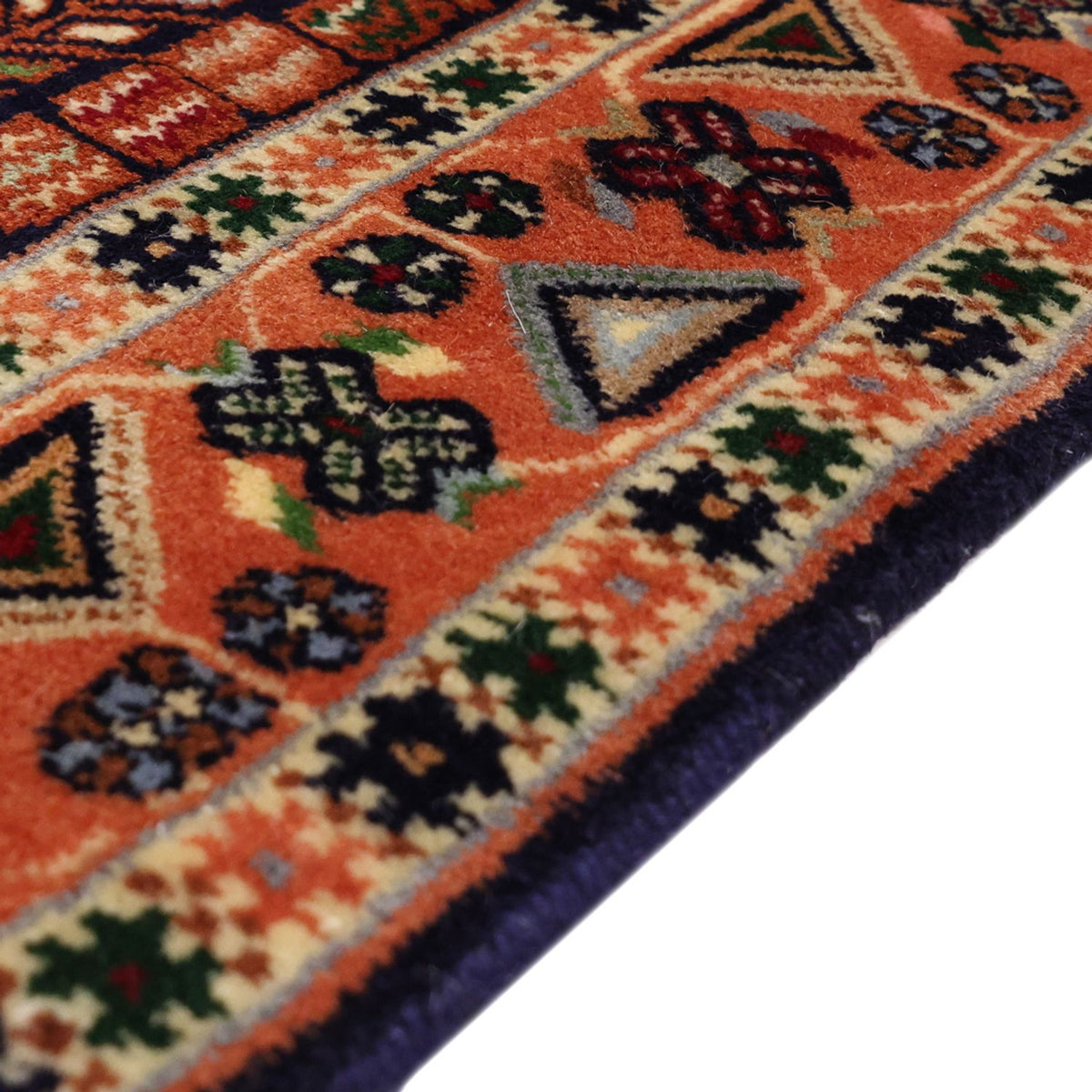 Persisk tæppe - Nomadisk - 164 x 130 cm - flerfarvet