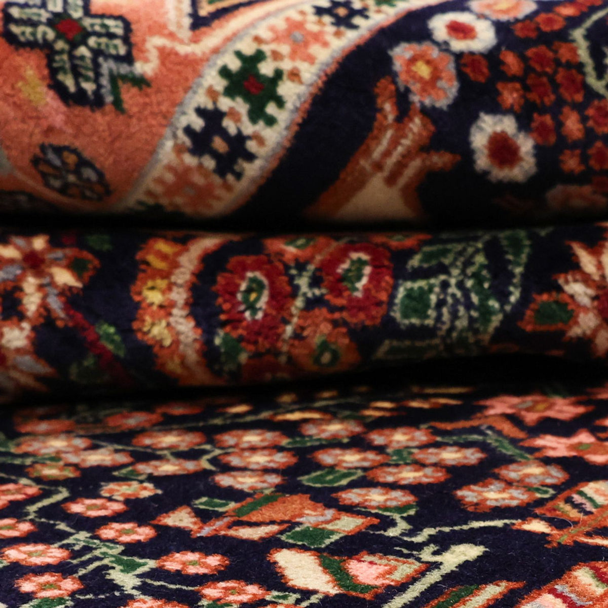 Persisk tæppe - Nomadisk - 164 x 130 cm - flerfarvet