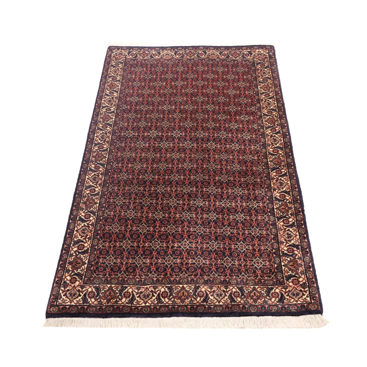 Persisk tæppe - Bijar - 143 x 85 cm - rust