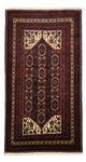 Baluch-tæppe 210x115cm - Orientalsk tæppe