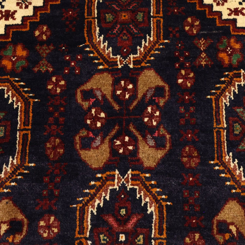 Baluch-tæppe - 210 x 115 cm - mørkerød