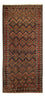 Løber Baluch-tæppe - 294 x 141 cm - mørk beige