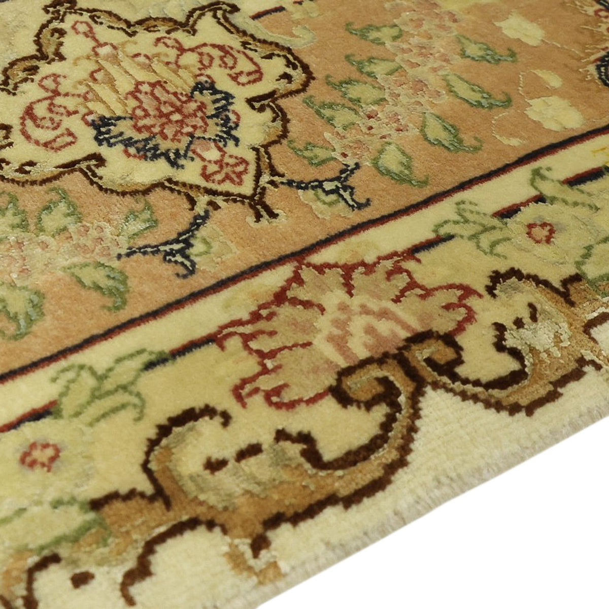 Persisk tæppe - Tabriz - Royal - 208 x 149 cm - beige