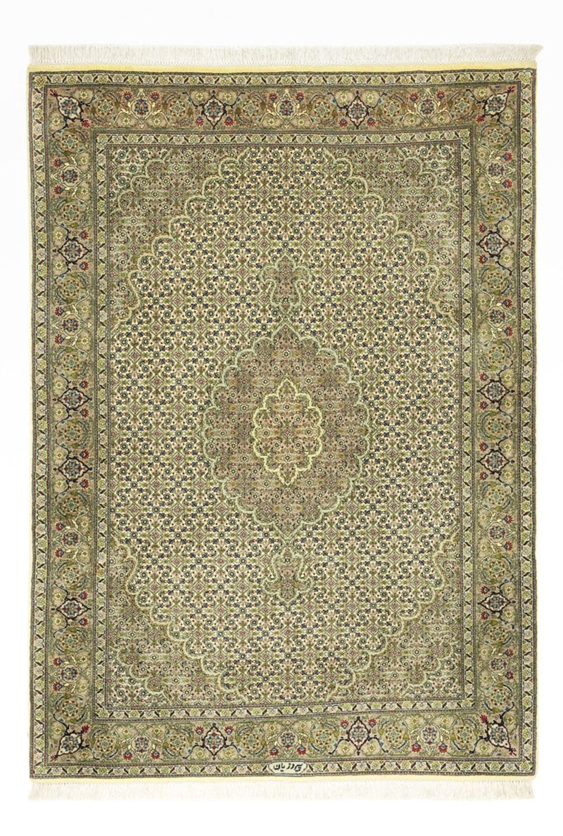 Persisk tæppe - Tabriz - Royal - 148 x 105 cm - sand