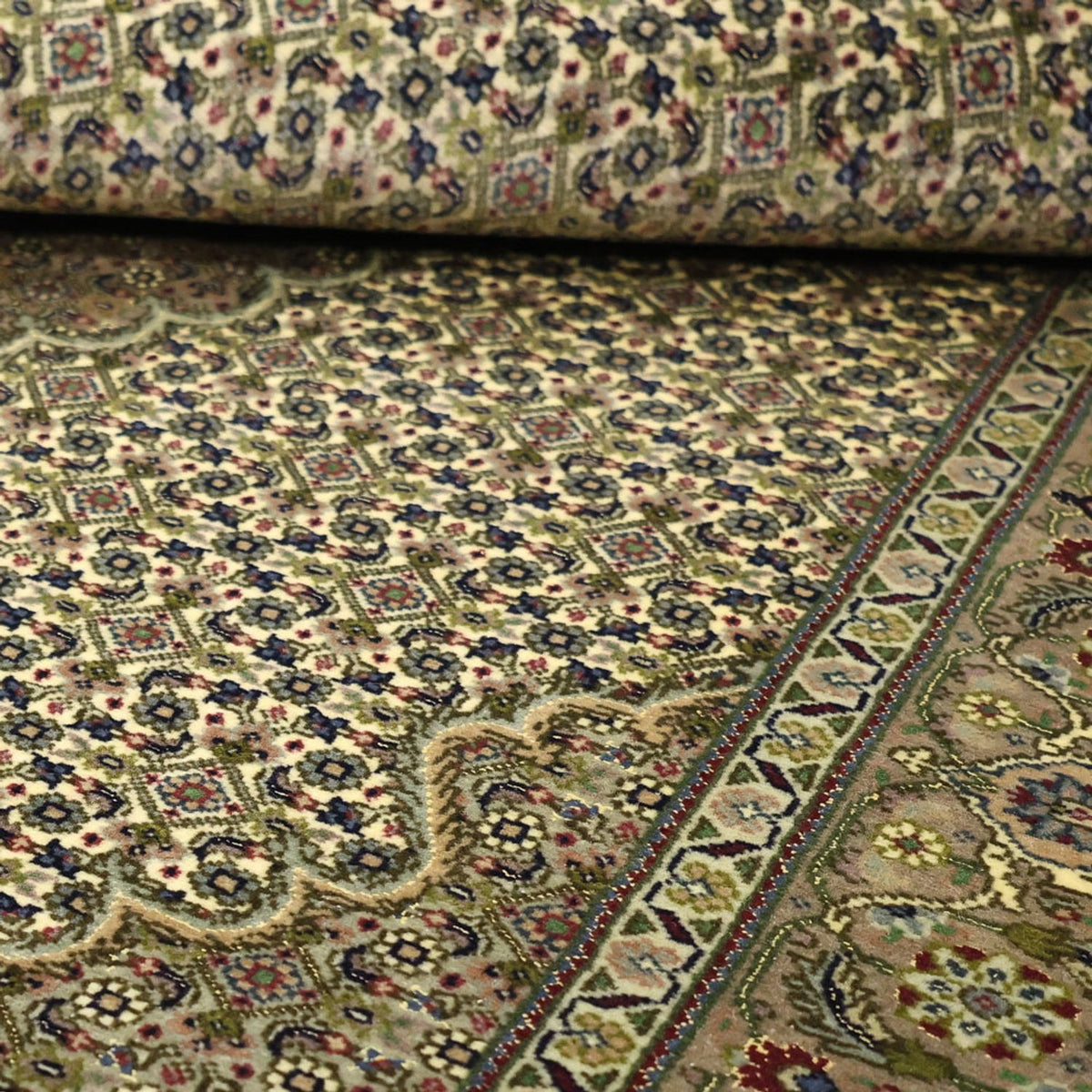 Persisk tæppe - Tabriz - Royal - 148 x 105 cm - sand