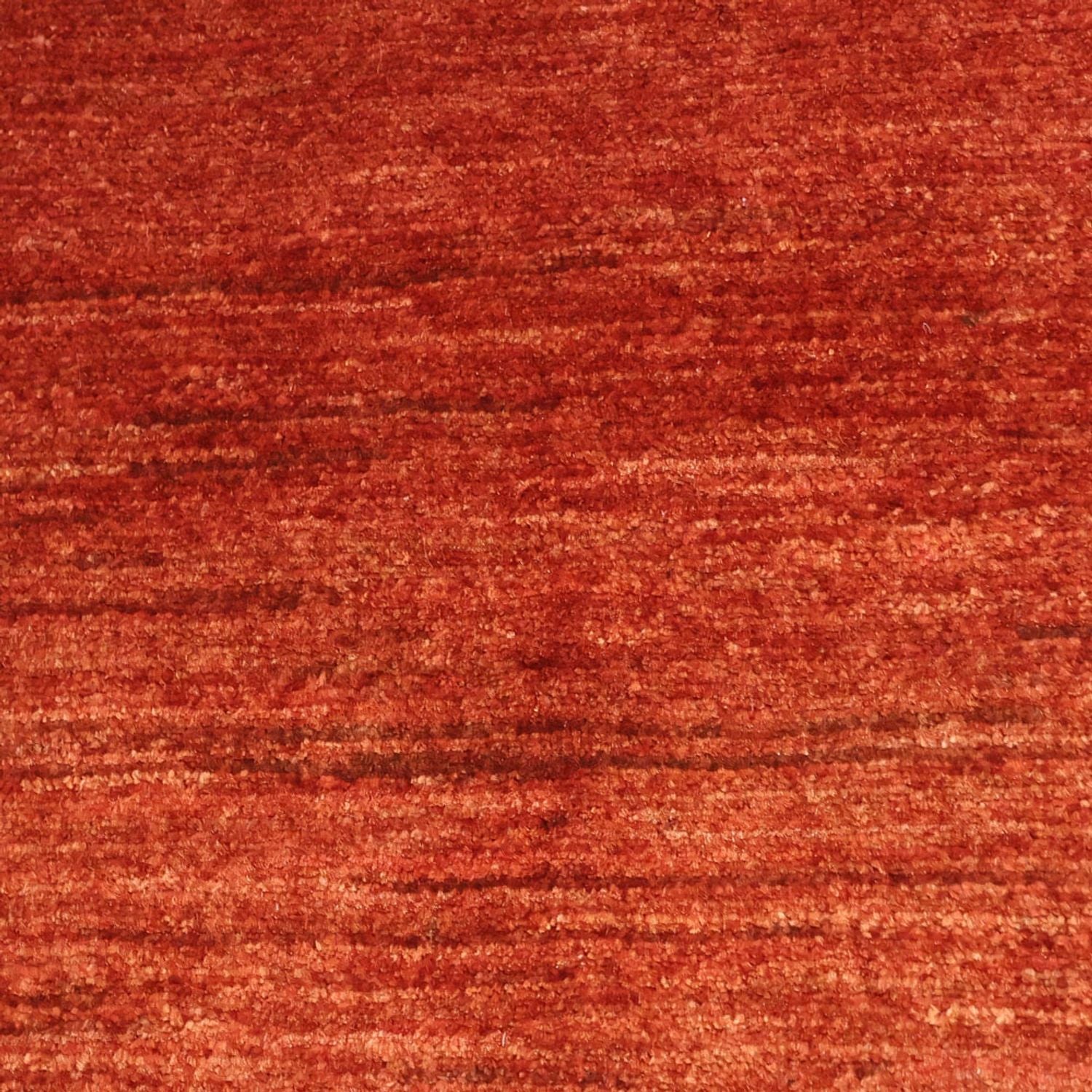 Gabbeh Tæppe - Loribaft Persisk - 115 x 82 cm - mørkerød