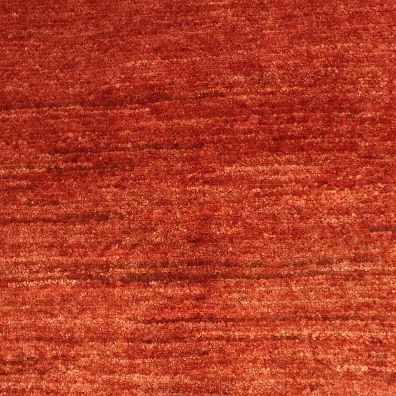 Gabbeh Tæppe - Loribaft Persisk - 115 x 82 cm - mørkerød