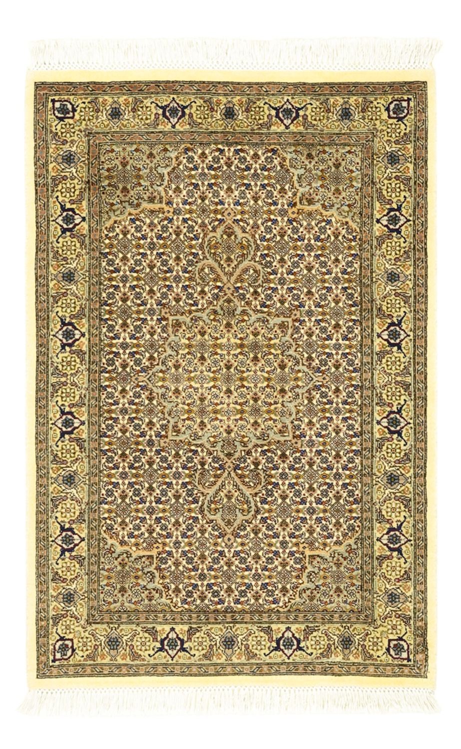 Persisk tæppe - Tabriz - Royal - 92 x 60 cm - olivengrøn