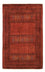 Gabbeh-tæppe - Kashkuli Persisk - 131 x 82 cm - mørkerød
