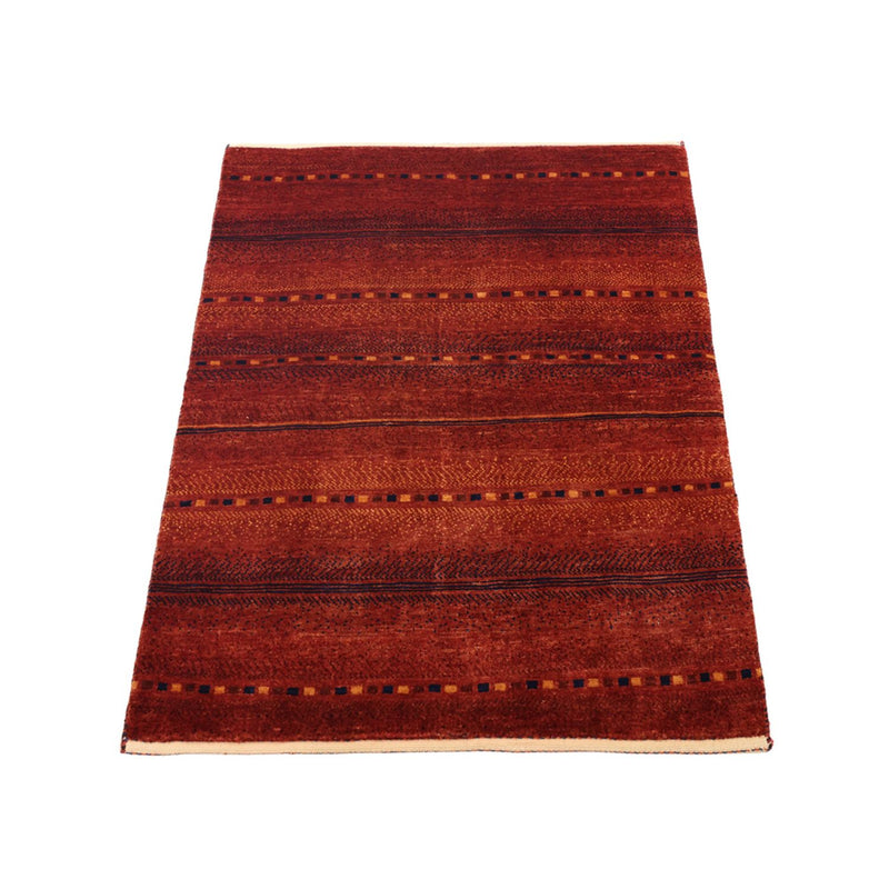 Gabbeh-tæppe - Kashkuli Persisk - 103 x 79 cm - mørkerød