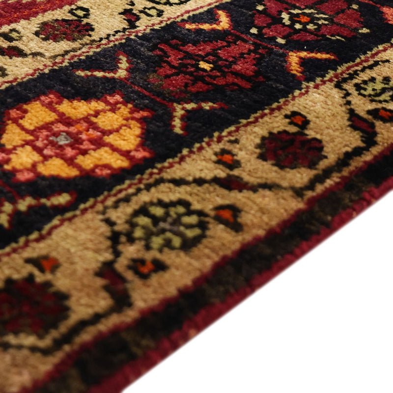 Persisk tæppe - Nomadisk - 285 x 150 cm - mørkerød