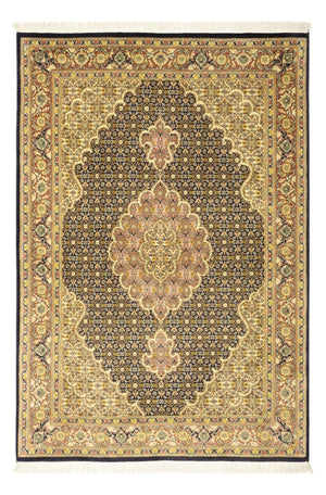 Persisk tæppe - Tabriz - Royal - 148 x 100 cm - mørkeblå
