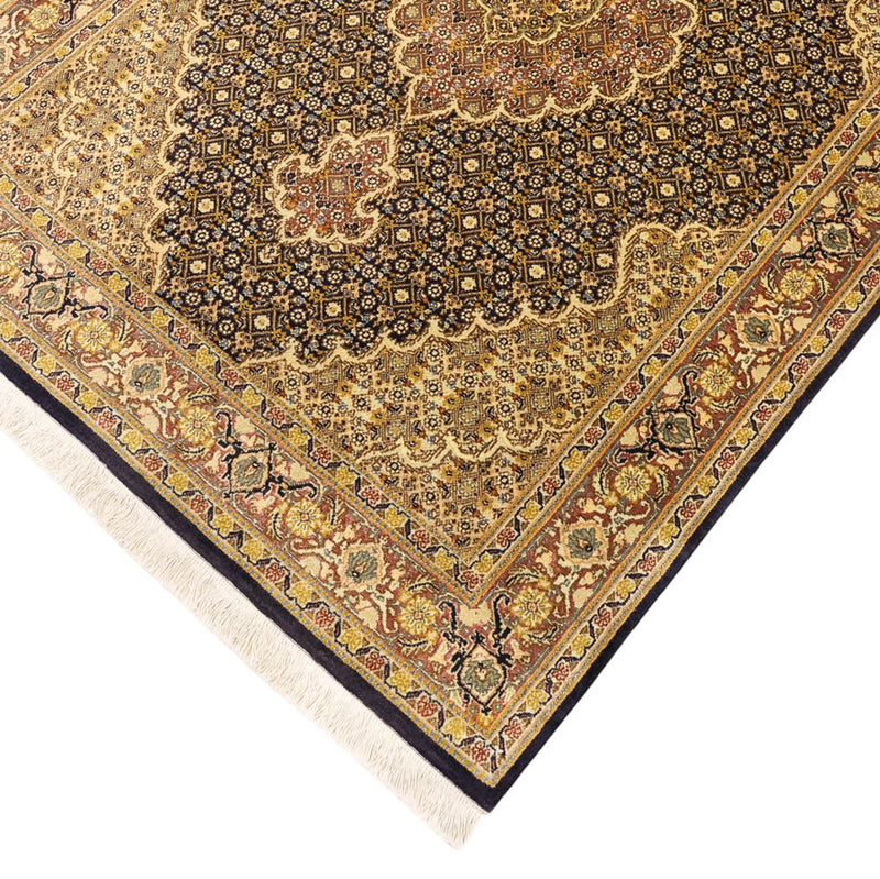 Persisk tæppe - Tabriz - Royal - 148 x 100 cm - mørkeblå