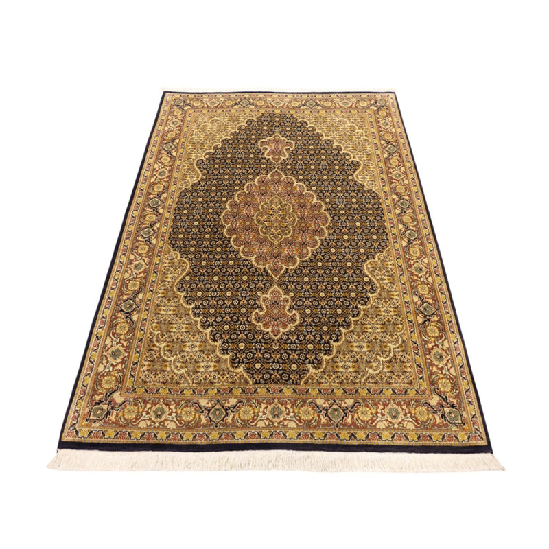 Persisk tæppe - Tabriz - Royal - 148 x 100 cm - mørkeblå