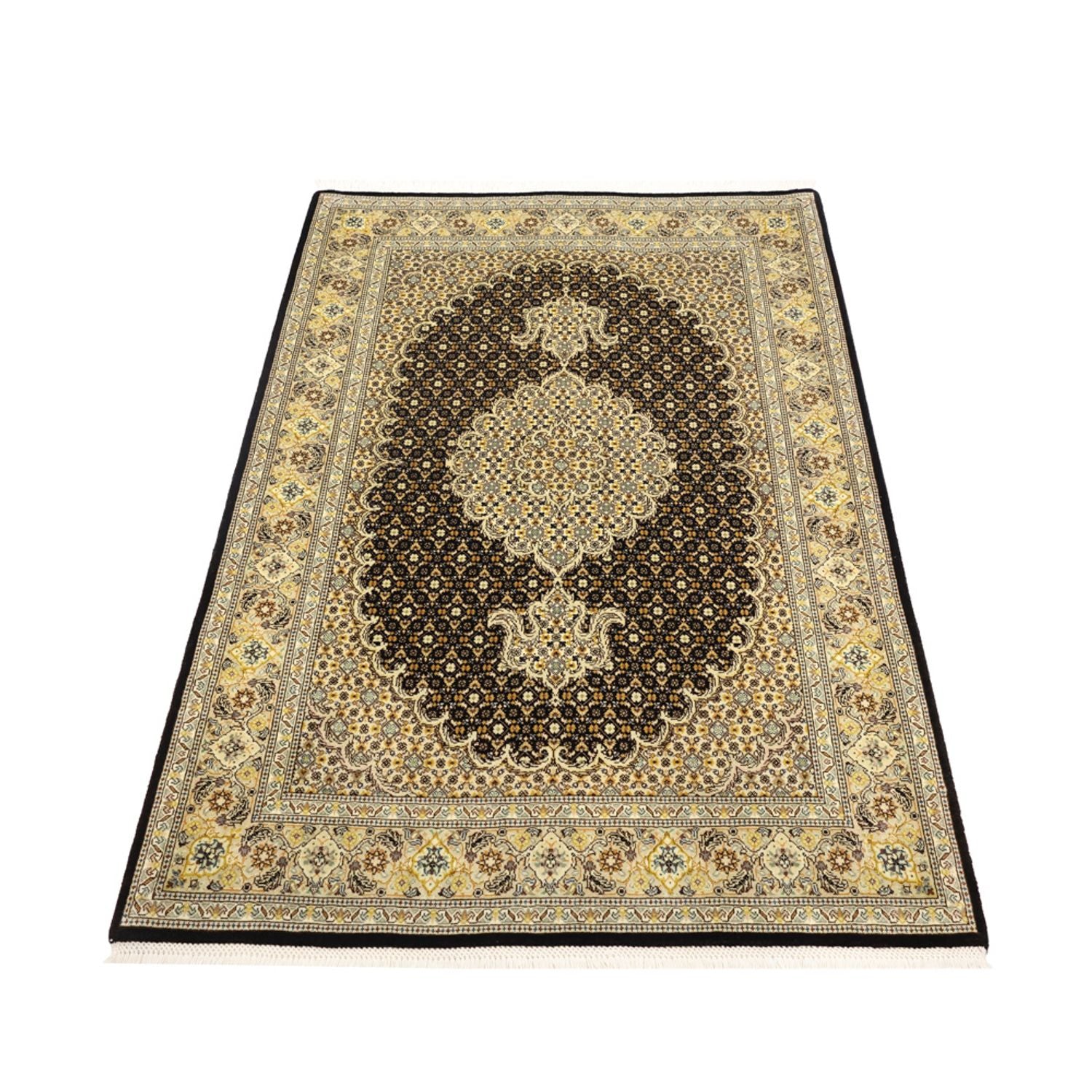 Persisk tæppe - Tabriz - Royal - 148 x 100 cm - olivengrøn