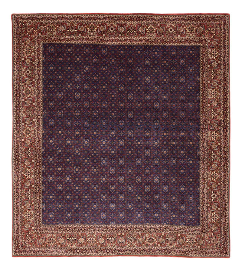 Persisk tæppe - Bijar - Royal - 286 x 255 cm - mørkeblå