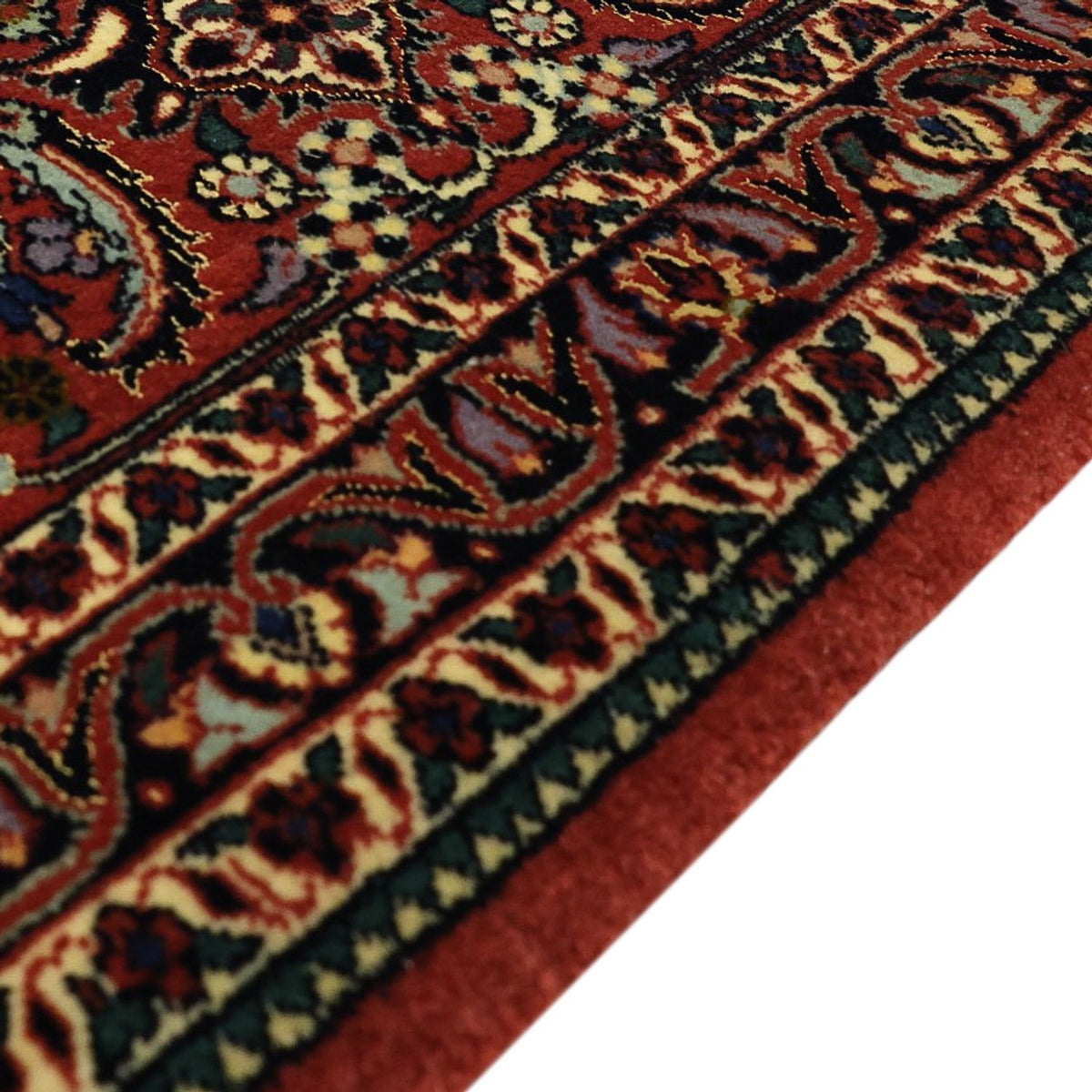 Persisk tæppe - Bijar - Royal - 286 x 255 cm - mørkeblå