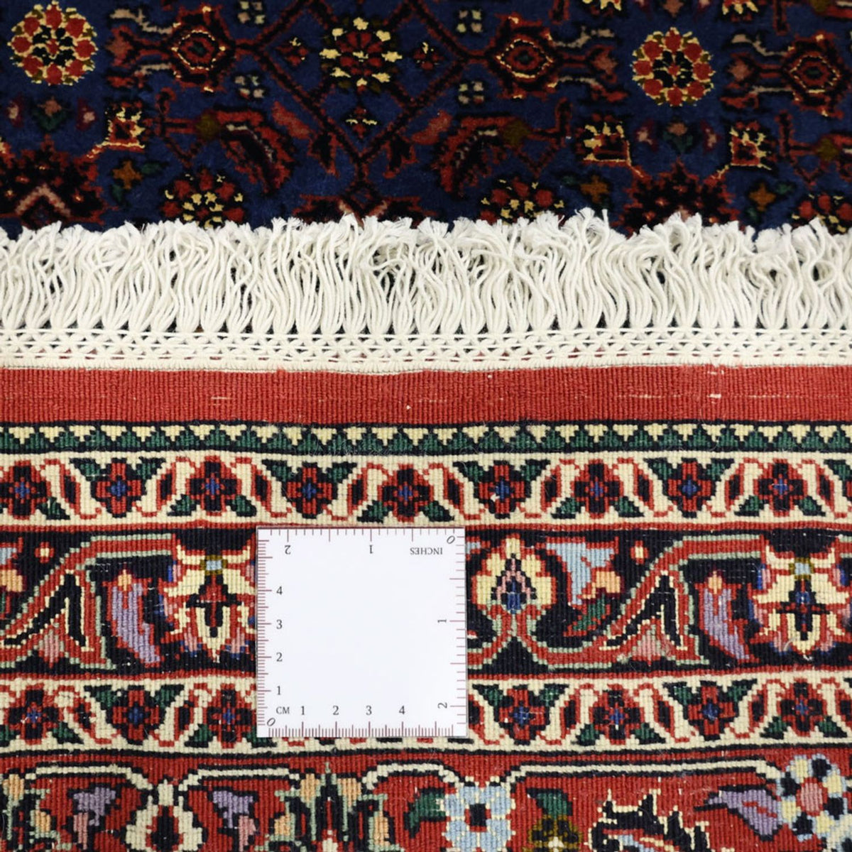 Persisk tæppe - Bijar - Royal - 286 x 255 cm - mørkeblå