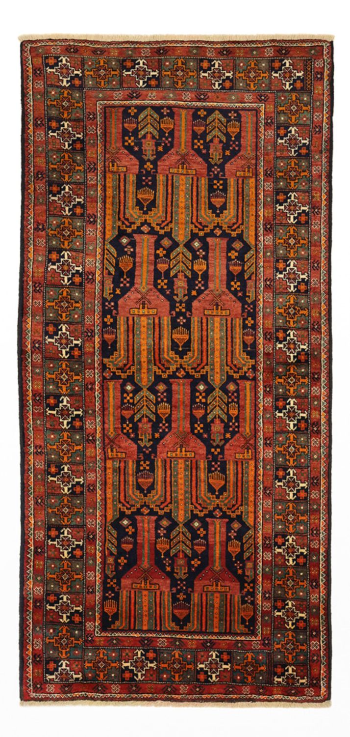 Løber Baluch-tæppe - 237 x 113 cm - terrakotta