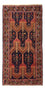 Løber Baluch-tæppe - 251 x 128 cm - mørkerød