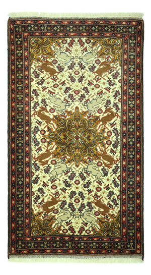 Baluch-tæppe - 192 x 112 cm - lysegrøn
