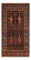 Baluch-tæppe - 219 x 119 cm - mørkerød