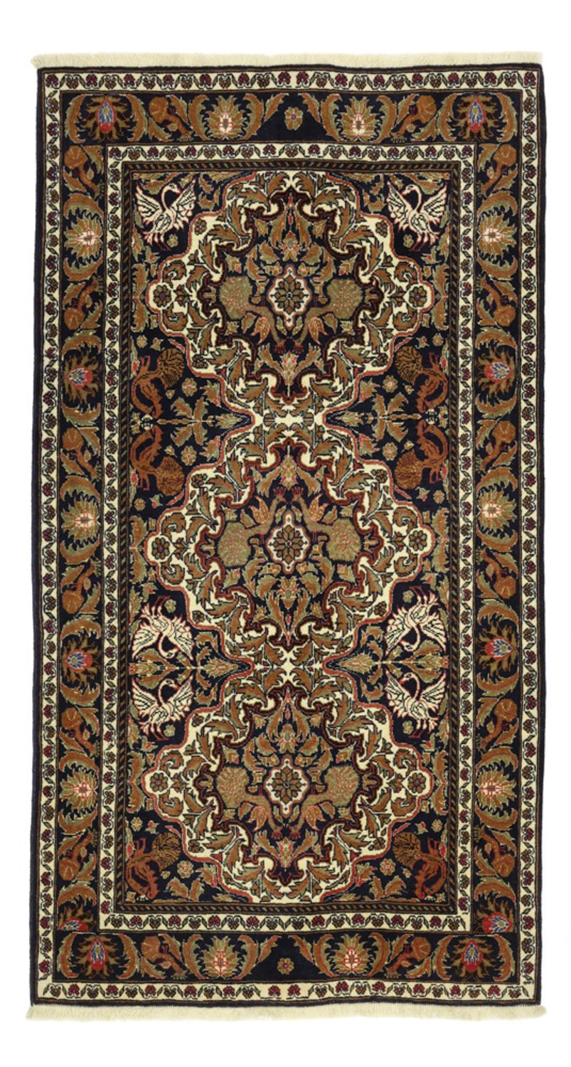 Løber Baluch-tæppe - 193 x 104 cm - mørk beige