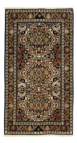 Løber Baluch-tæppe - 193 x 104 cm - mørk beige