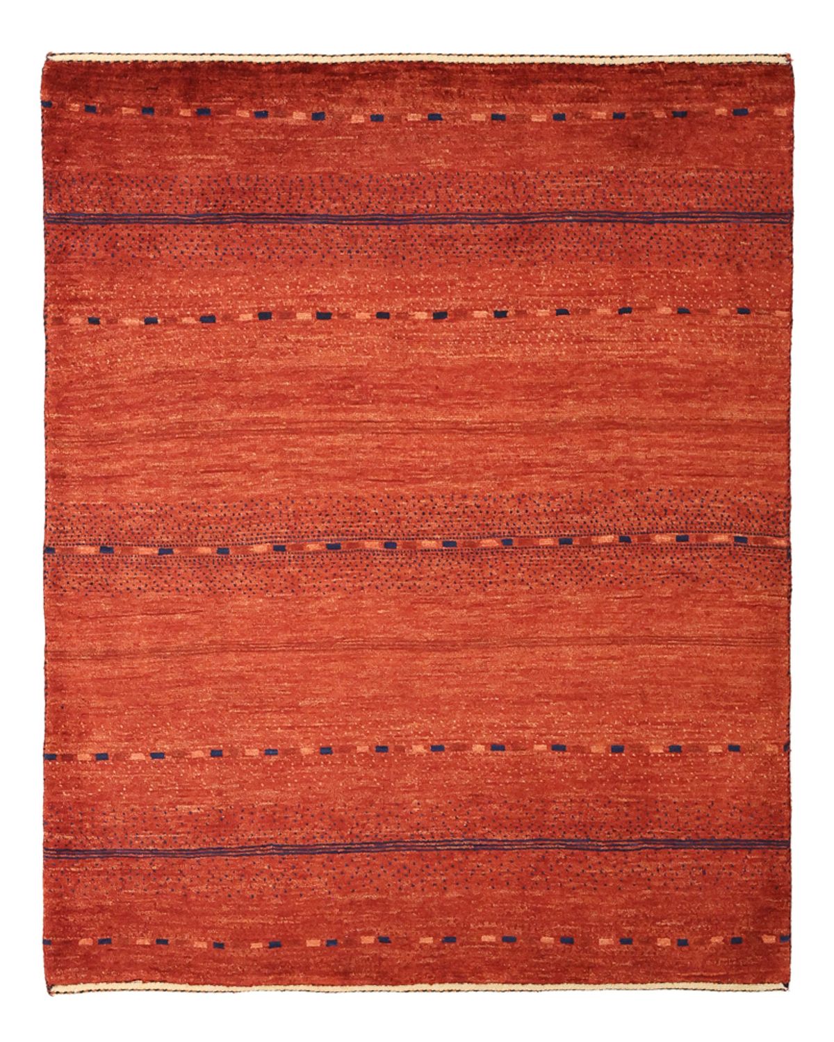 Gabbeh-tæppe - Kashkuli Persisk - 119 x 96 cm - mørkerød
