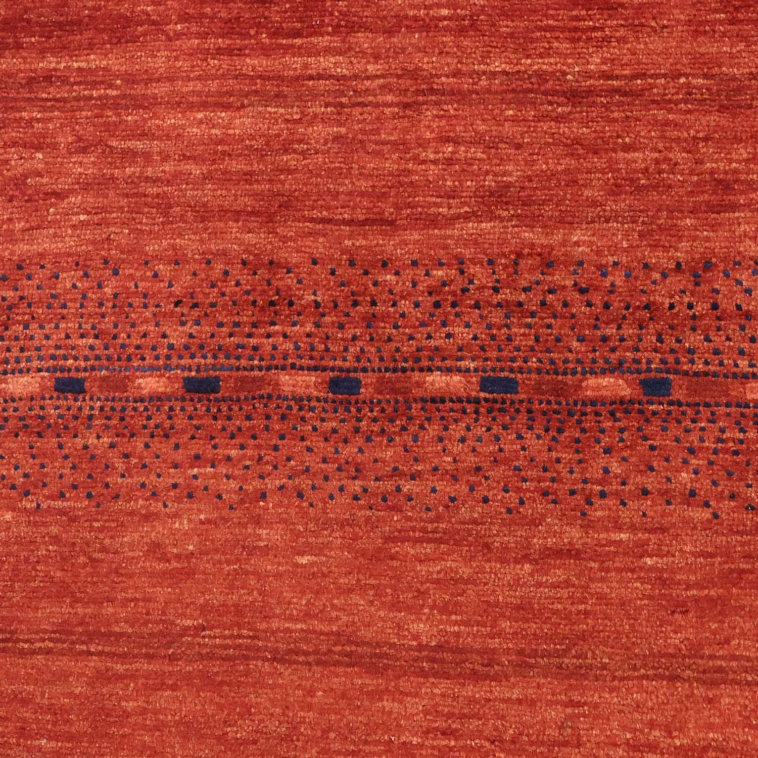 Gabbeh-tæppe - Kashkuli Persisk - 119 x 96 cm - mørkerød