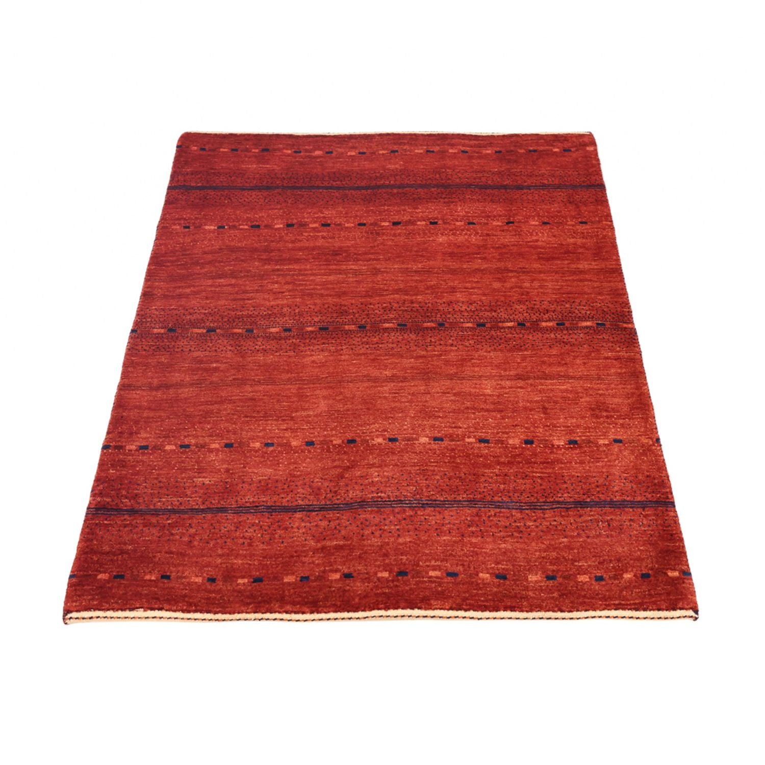 Gabbeh-tæppe - Kashkuli Persisk - 119 x 96 cm - mørkerød