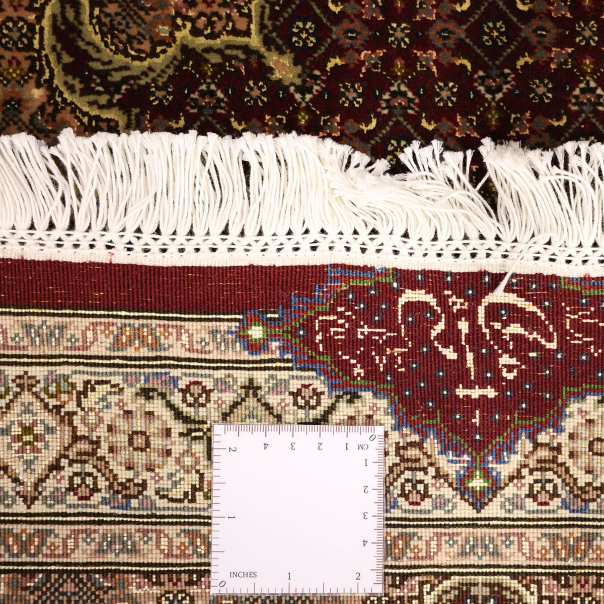 Persisk tæppe - Tabriz - Royal - Royal - 112 x 59 cm - mørk beige