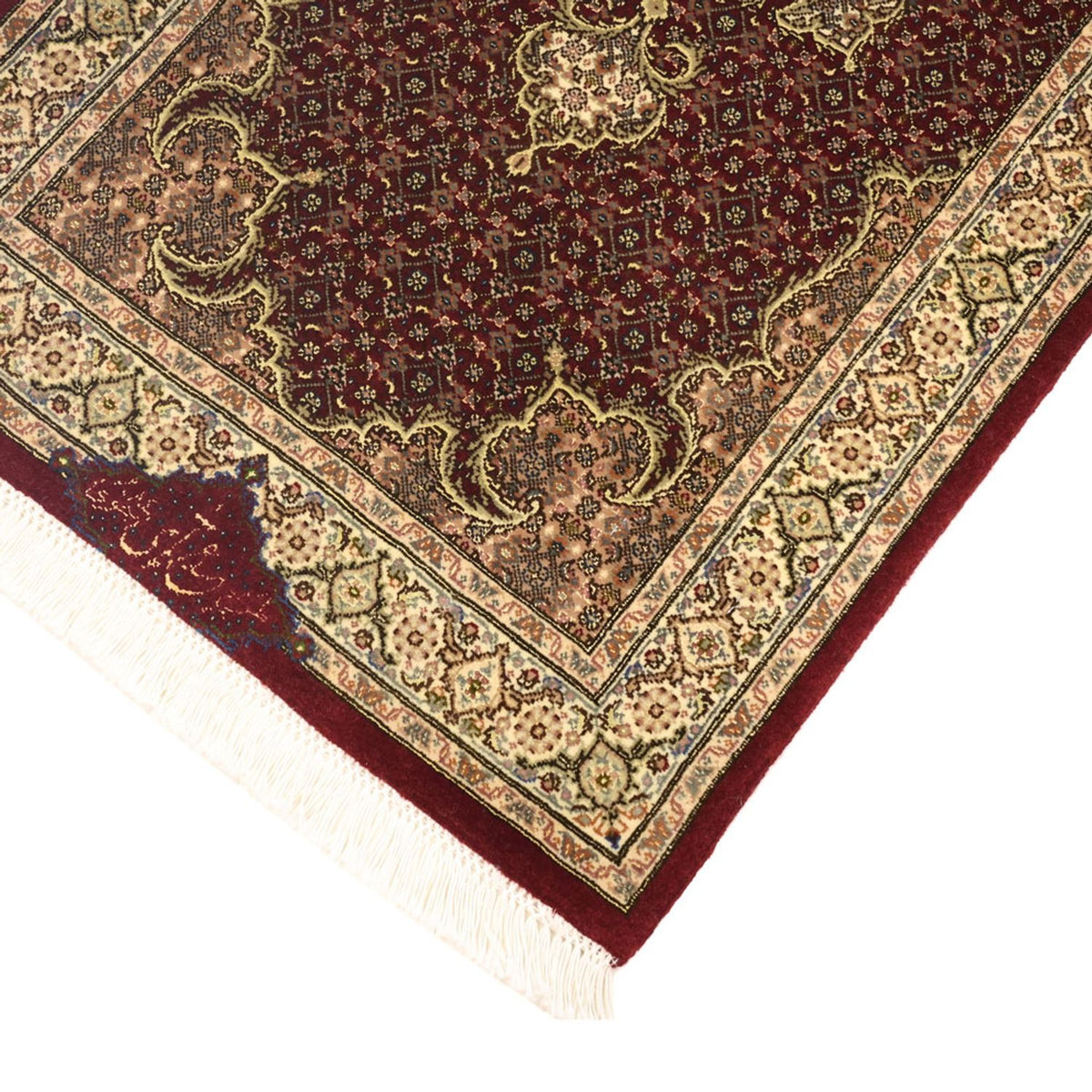 Persisk tæppe - Tabriz - Royal - Royal - 111 x 57 cm - mørk beige