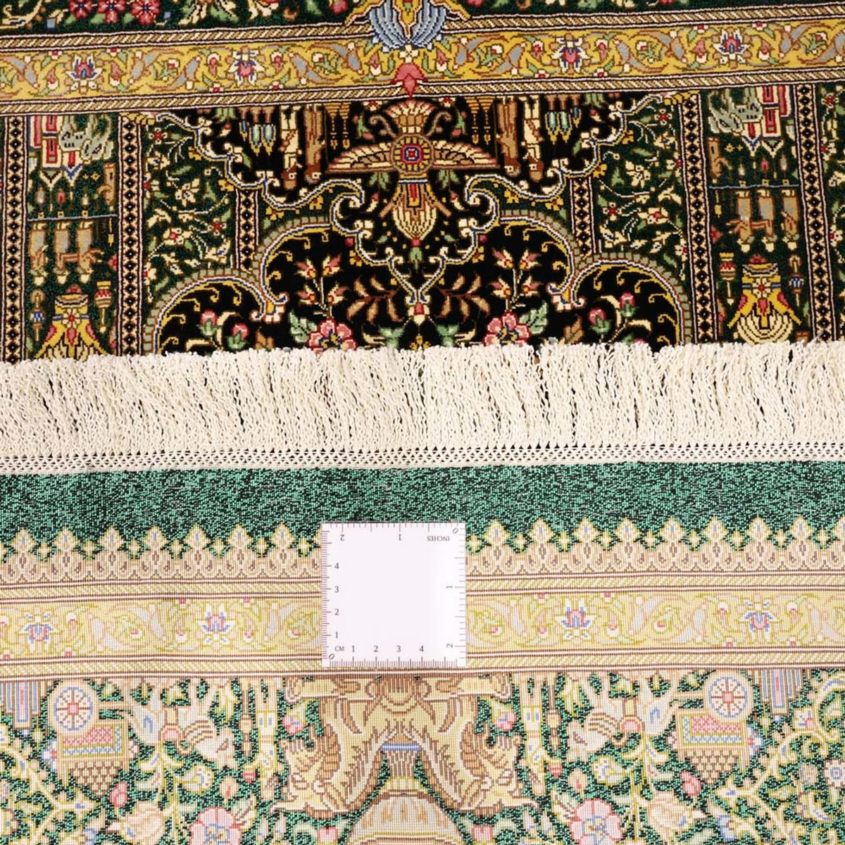 Persisk tæppe - Ghom - Royal - 156 x 99 cm - mørk beige