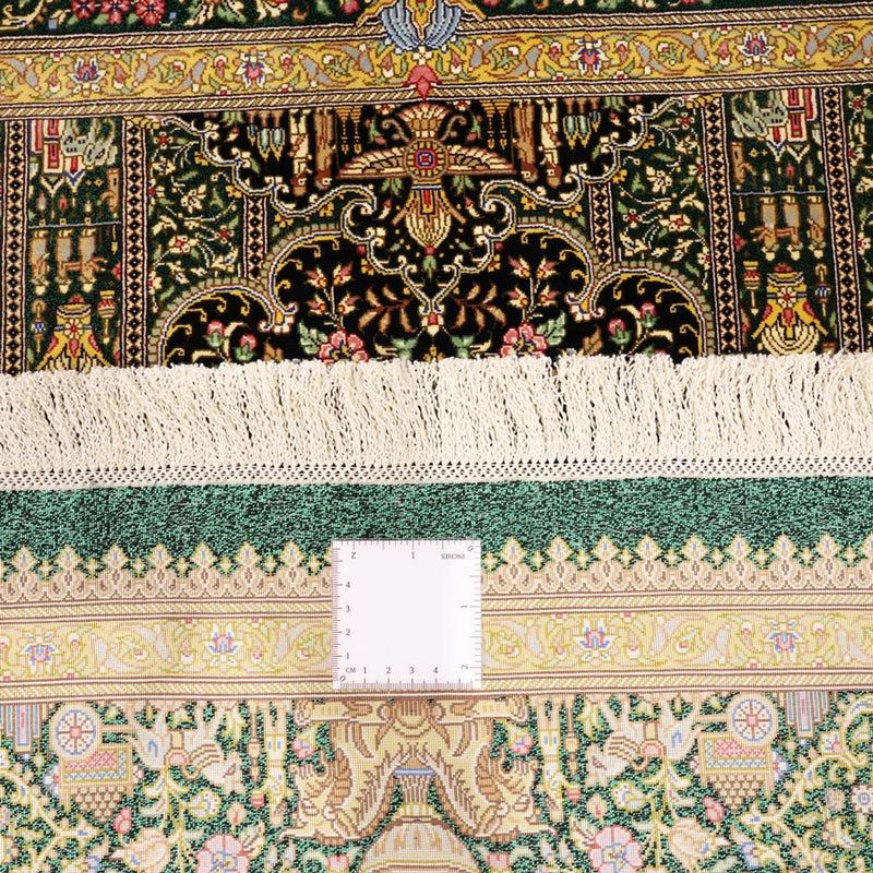 Persisk tæppe - Ghom - Royal - 156 x 99 cm - mørk beige