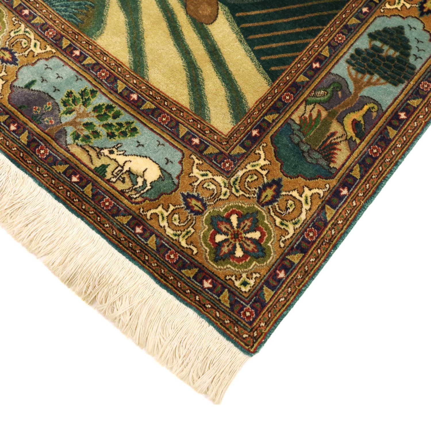 Persisk tæppe - Tabriz - Royal - 153 x 103 cm - flerfarvet