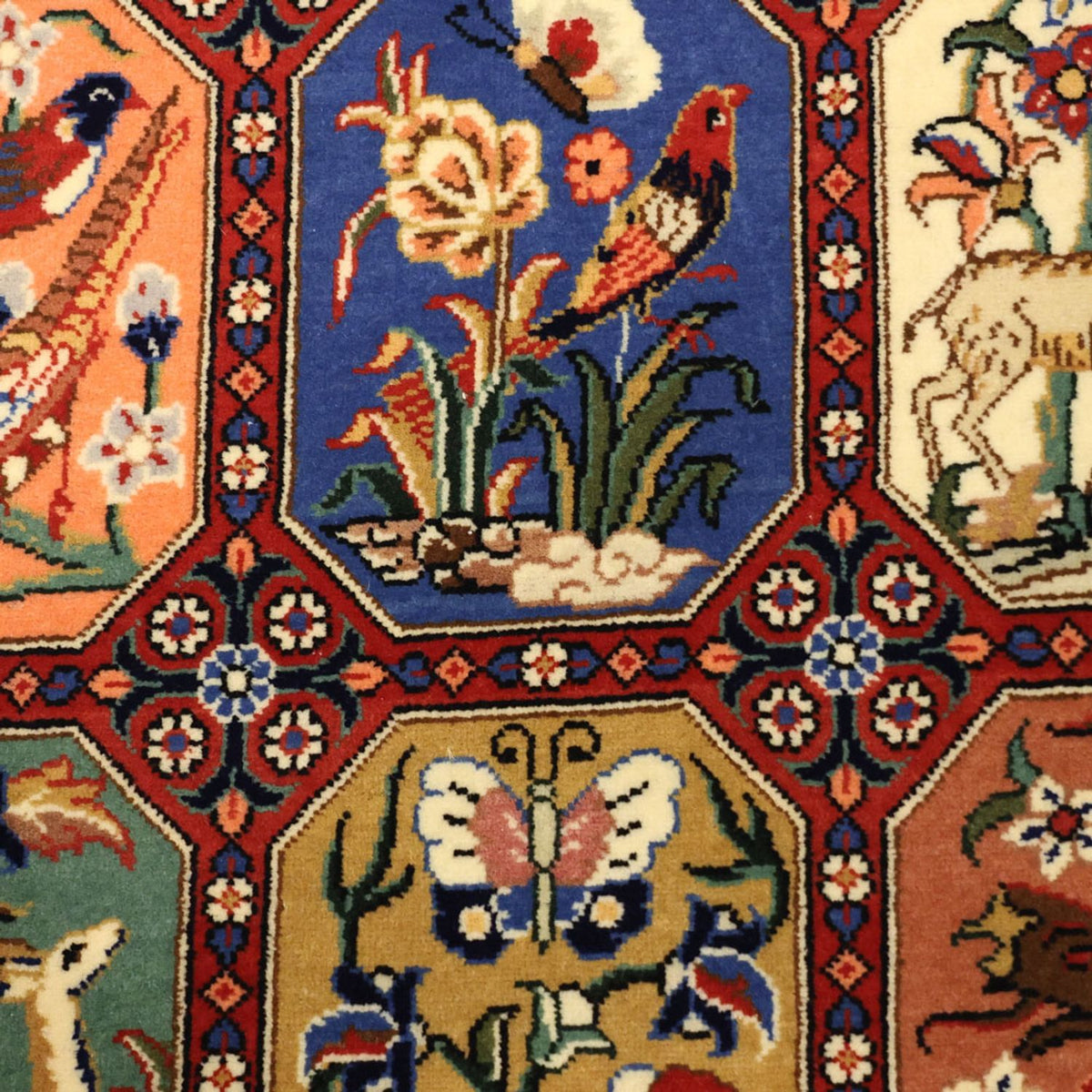 Persisk tæppe - Ghom - Royal - 114 x 56 cm - flerfarvet