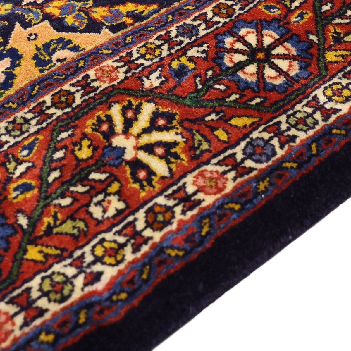 Persisk tæppe - Classic - 158 x 104 cm - mørkerød