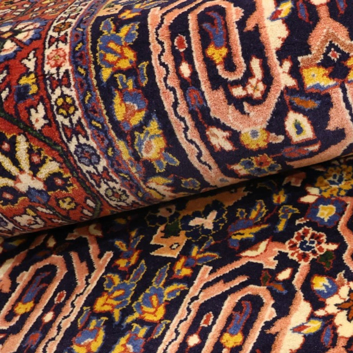 Persisk tæppe - Classic - 158 x 104 cm - mørkerød