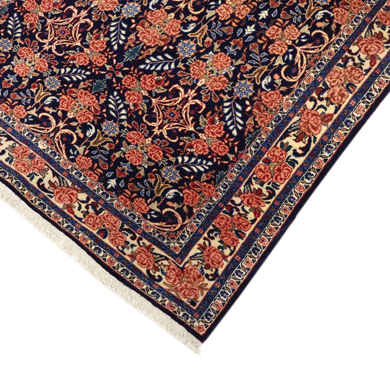 Persisk tæppe - Bijar - Royal - 161 x 113 cm - mørkeblå