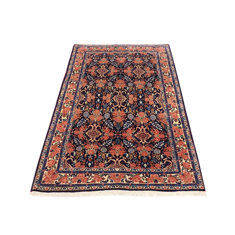 Persisk tæppe - Bijar - Royal - 161 x 113 cm - mørkeblå