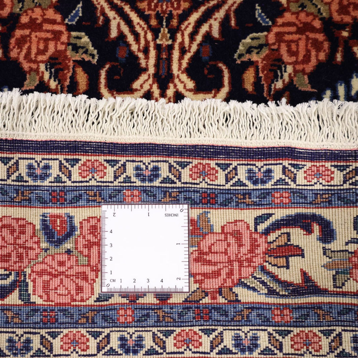 Persisk tæppe - Bijar - Royal - 161 x 113 cm - mørkeblå