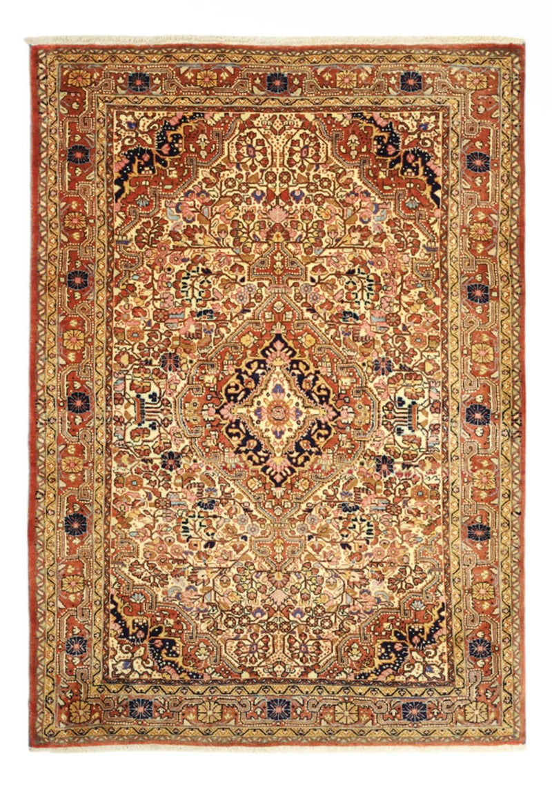 Persisk tæppe - Nomadisk - 151 x 109 cm - lys beige