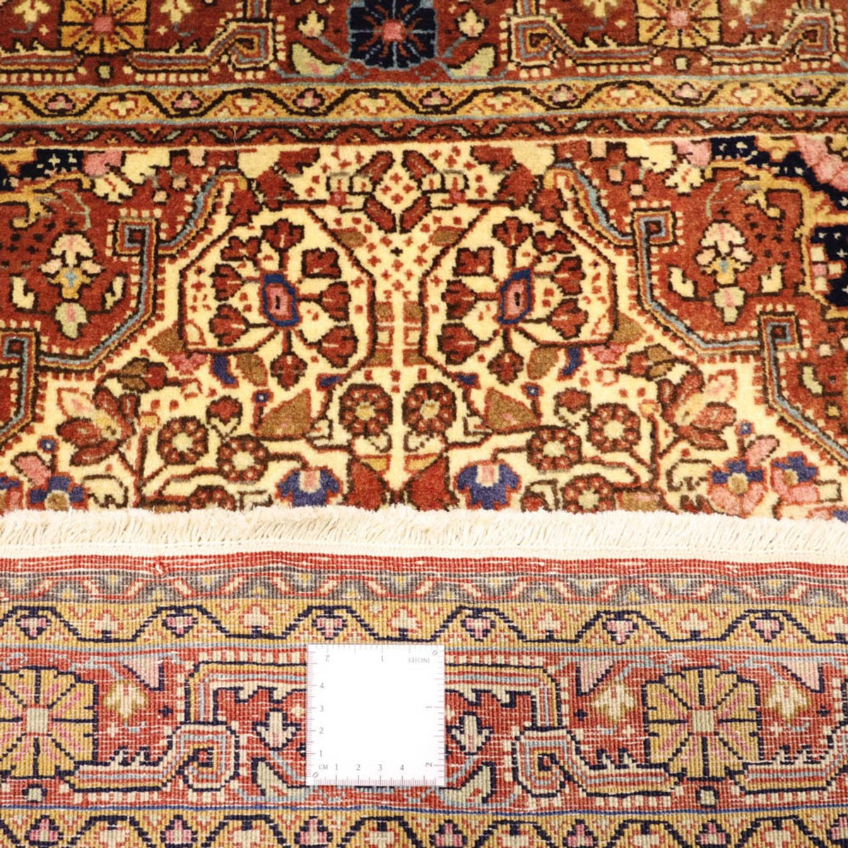 Persisk tæppe - Nomadisk - 151 x 109 cm - lys beige
