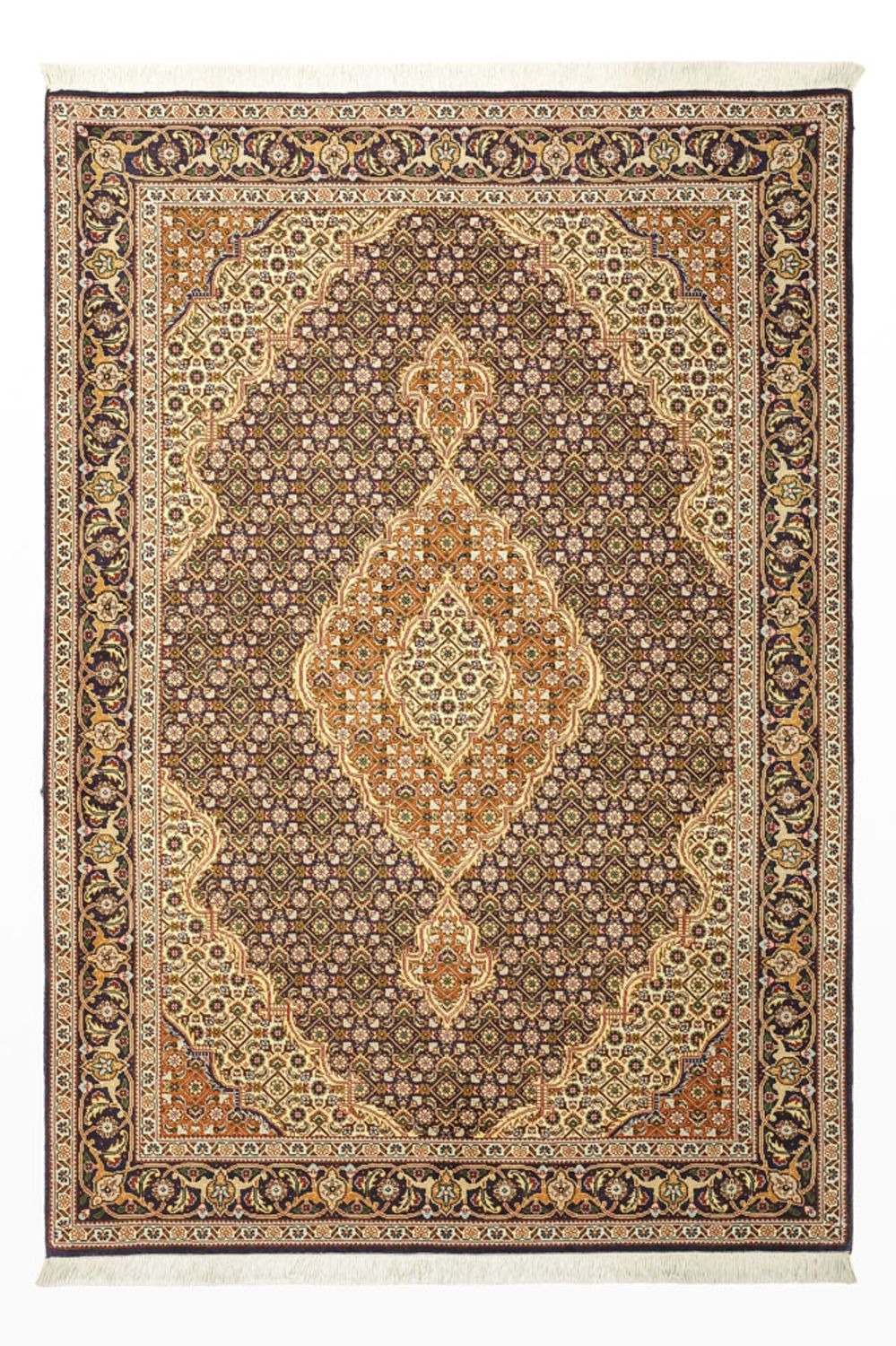 Persisk tæppe - Tabriz - Royal - 152 x 104 cm - mørk beige