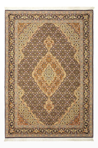 Persisk tæppe - Tabriz - Royal - 152 x 104 cm - mørk beige