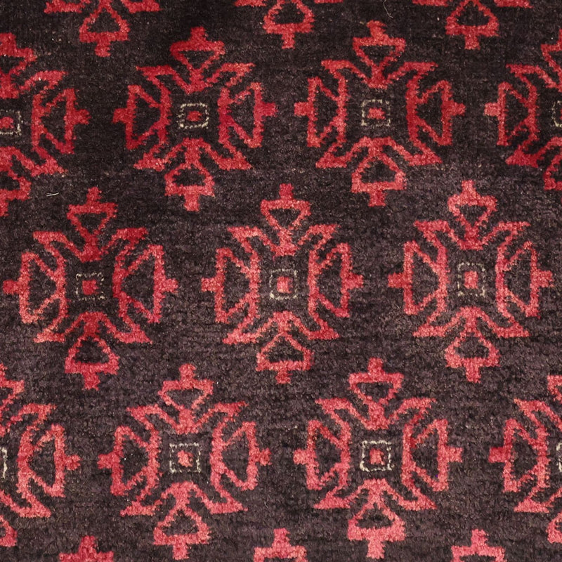 Løber Baluch-tæppe - 207 x 111 cm - mørkeblå