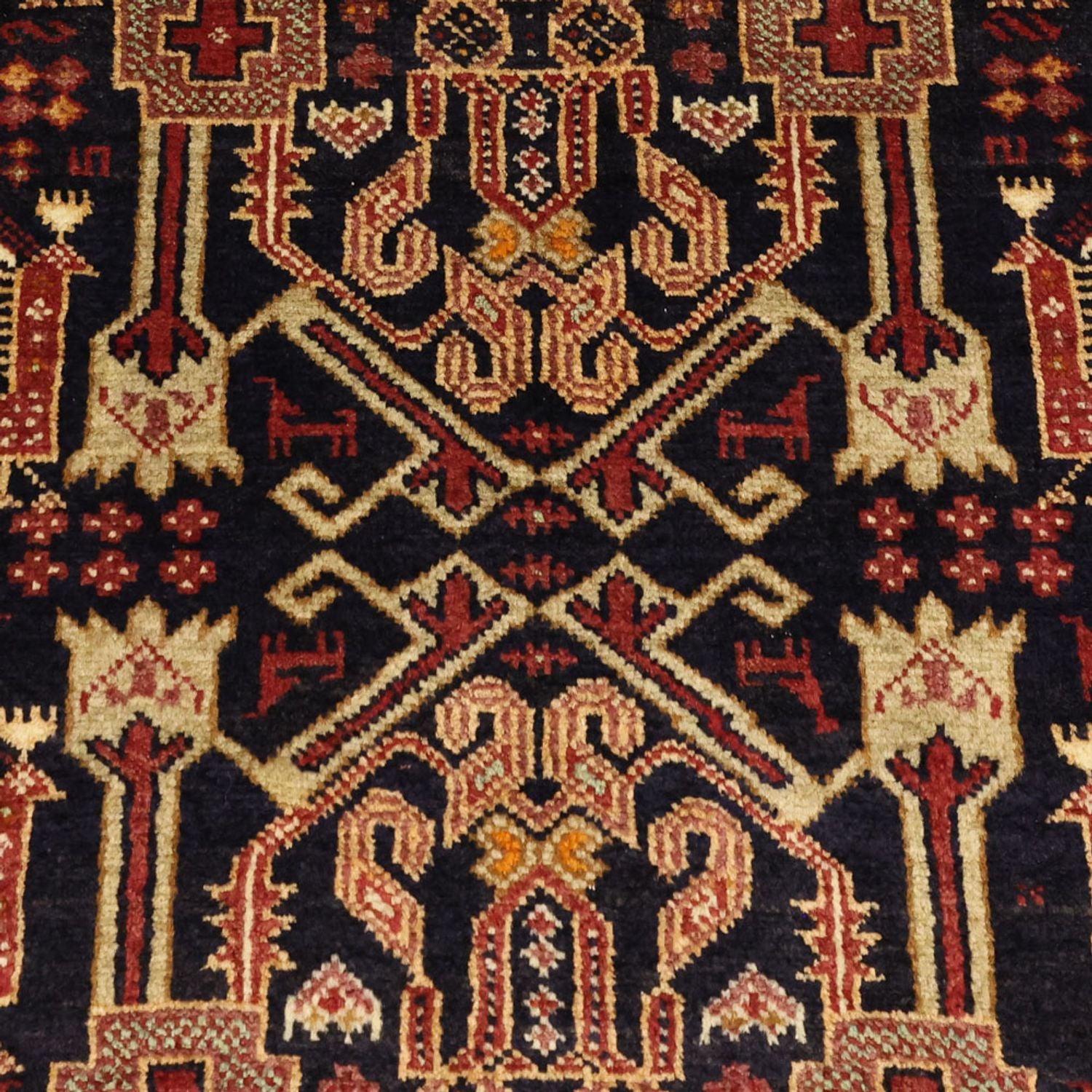 Løber Baluch-tæppe - 193 x 100 cm - terrakotta