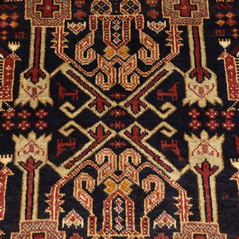 Løber Baluch-tæppe - 193 x 100 cm - terrakotta