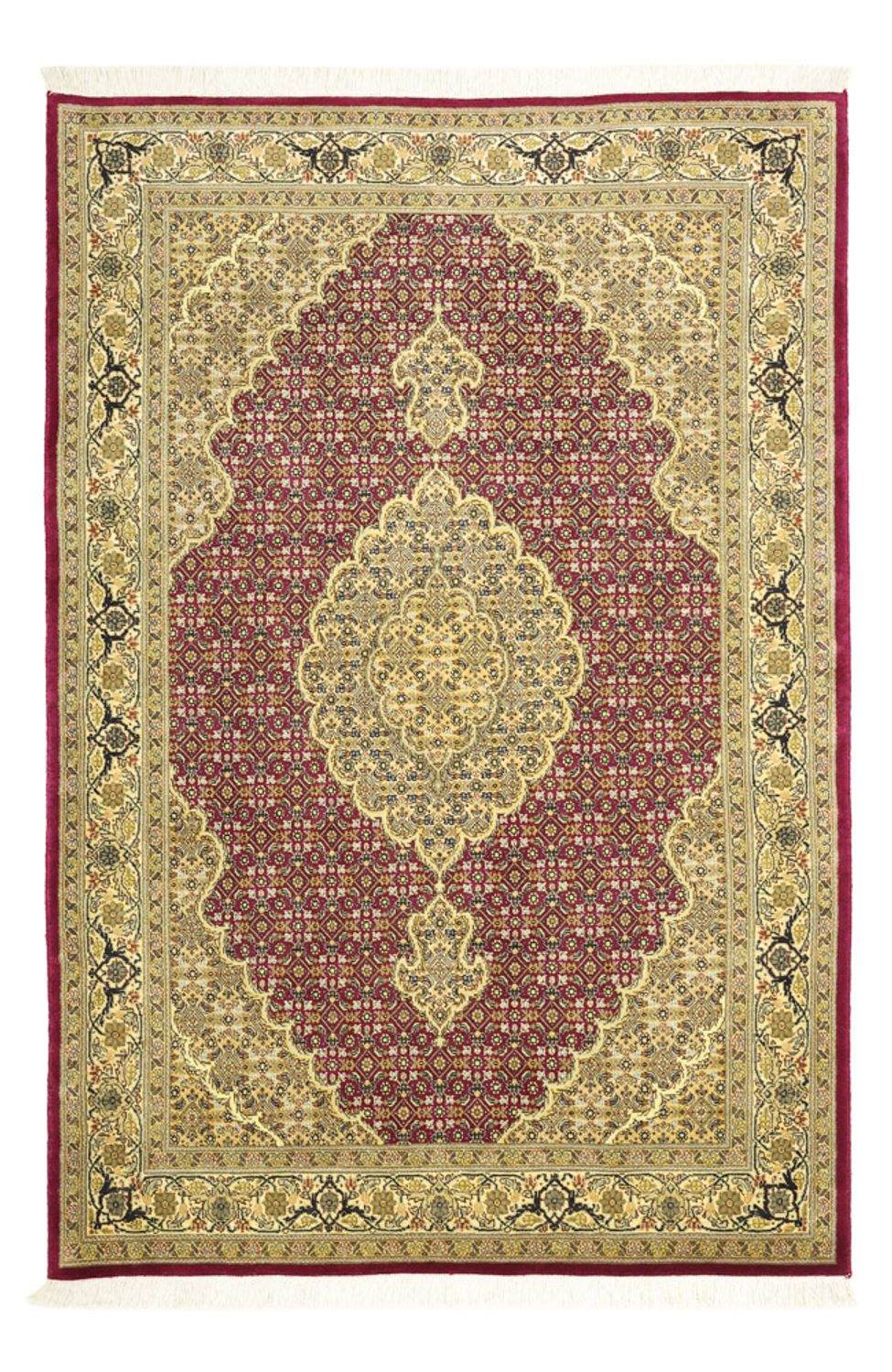 Persisk tæppe - Tabriz - Royal - 149 x 99 cm - rød
